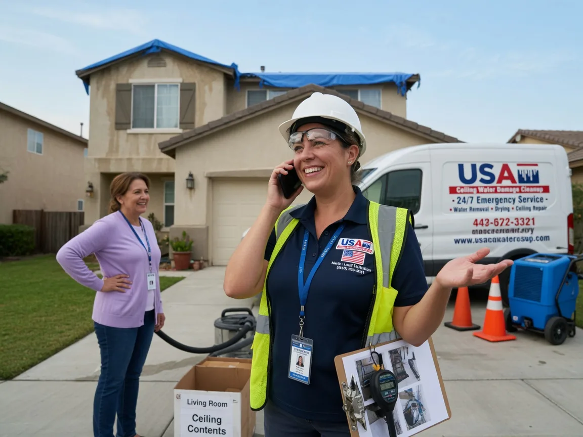 Ceiling Water Damage Restoration Richland Springs, TX FAQs